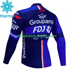 Radtrikot Winter Thermal Fleece Fdj Groupama 2023
